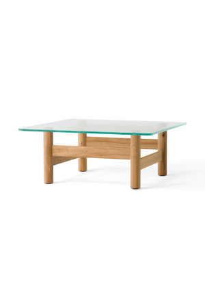 Tempered Glass Lounge Table | Audo Copenhagen Brasilia | Oroa.com