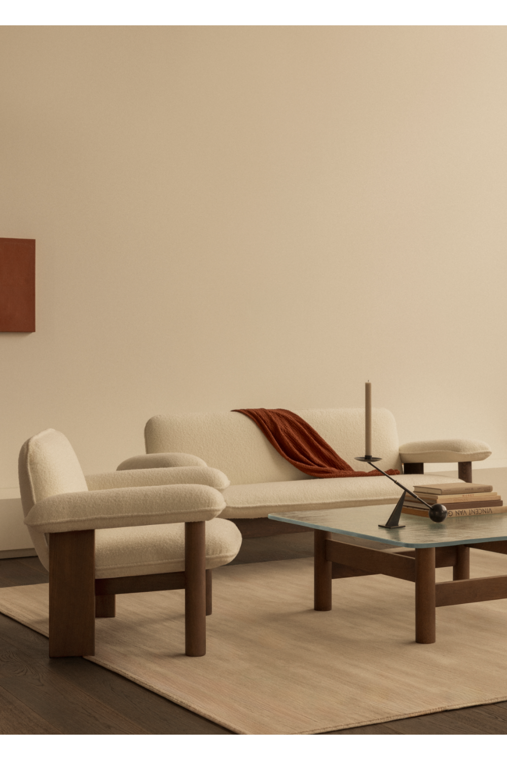 Tempered Glass Lounge Table | Audo Copenhagen Brasilia | Oroa.com