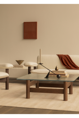 Tempered Glass Lounge Table | Audo Copenhagen Brasilia | Oroa.com