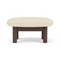 Cushioned Wooden Ottoman | Audo Copenhagen Brasilia | Oroa.com