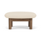 Cushioned Wooden Ottoman | Audo Copenhagen Brasilia | Oroa.com
