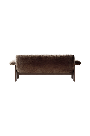 Oak Framed Sheepskin Sofa | Audo Copenhagen Brasilia | Oroa.com