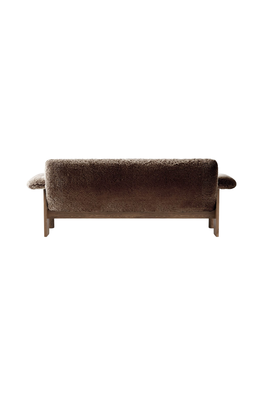Oak Framed Sheepskin Sofa | Audo Copenhagen Brasilia | Oroa.com