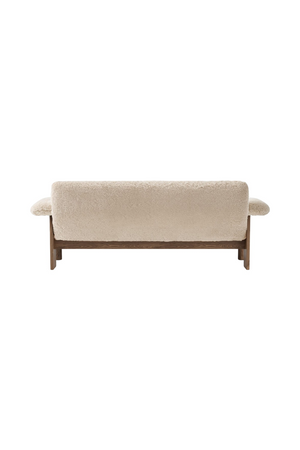 Oak Framed Sheepskin Sofa | Audo Copenhagen Brasilia | Oroa.com