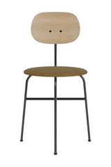 Minimalist Upholstered Seat Dining Chair | Audo Copenhagen Afteroom | Oroa.com