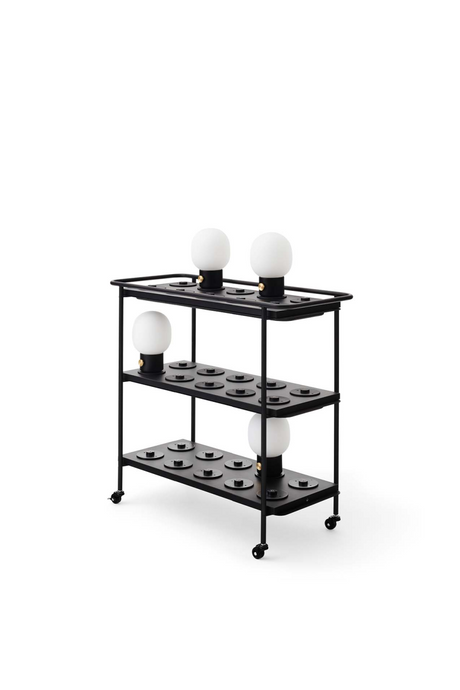 Black Steel Charging Trolley | Audo Copenhagen | Oroa.com
