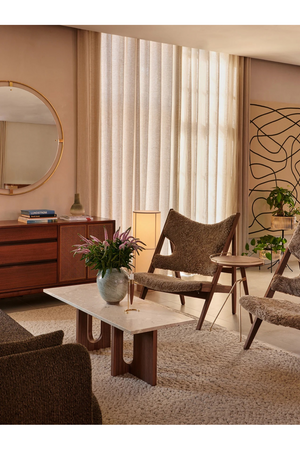 Leather Lounge Chair | Audo Copenhagen Knitting | Oroa.com