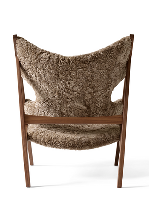 Sheepskin Lounge Chair | Audo Copenhagen Knitting | Oroa.com