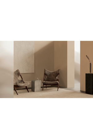 Sheepskin Lounge Chair | Audo Copenhagen Knitting | Oroa.com