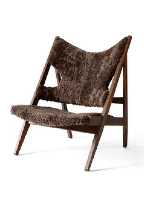 Sheepskin Lounge Chair | Audo Copenhagen Knitting | Oroa.com