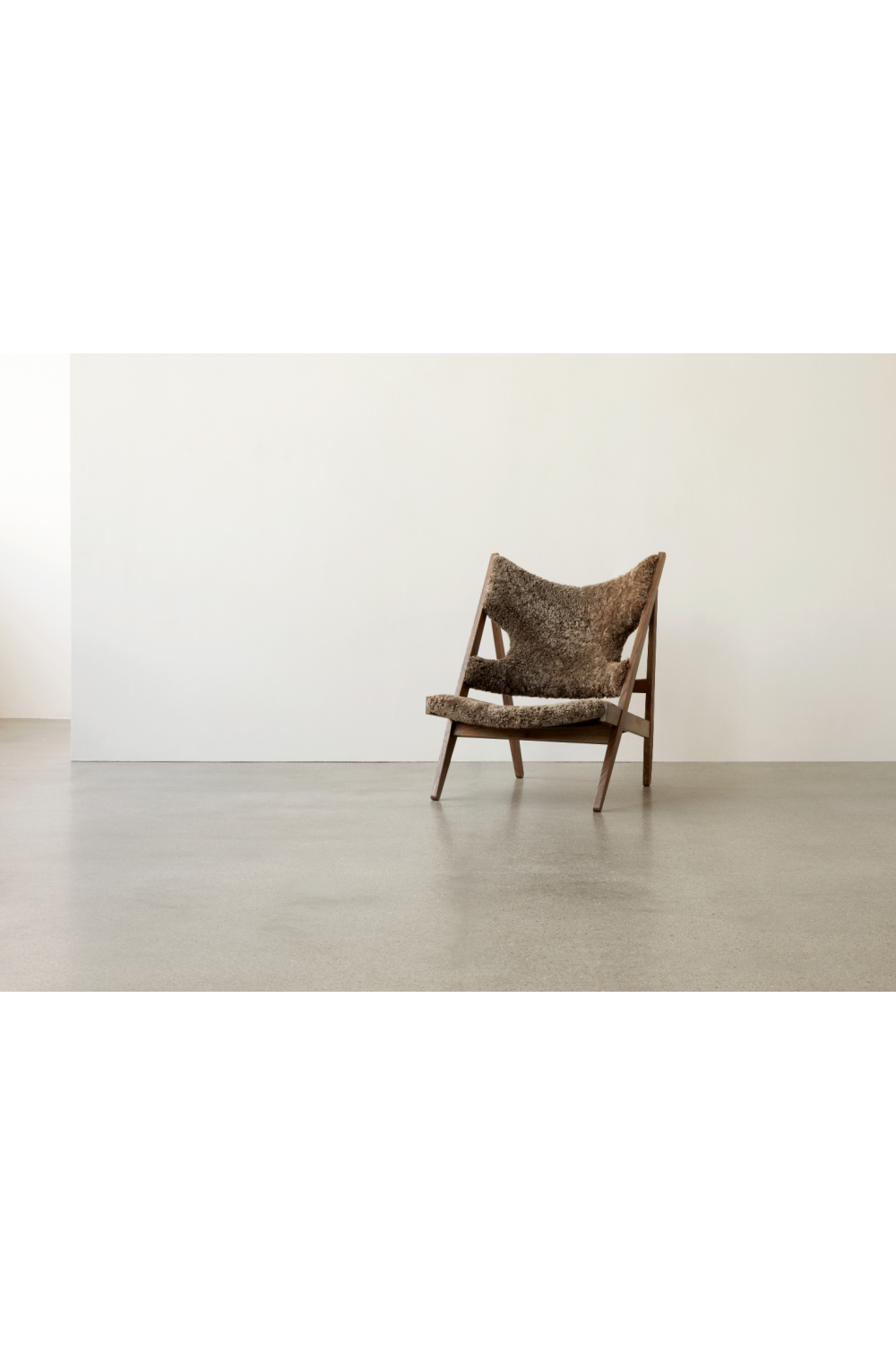 Sheepskin Lounge Chair | Audo Copenhagen Knitting | Oroa.com