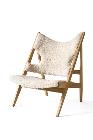 Sheepskin Lounge Chair | Audo Copenhagen Knitting | Oroa.com