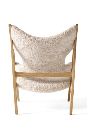 Sheepskin Lounge Chair | Audo Copenhagen Knitting | Oroa.com