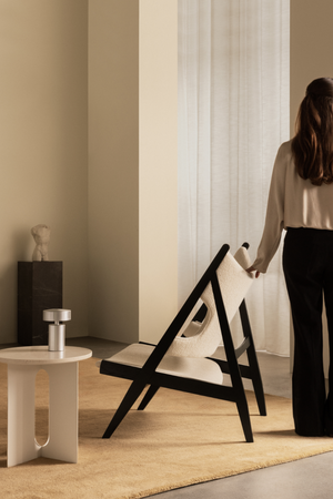 Black Oak Knitting Lounge Chair | Audo Copenhagen | Oroa.com