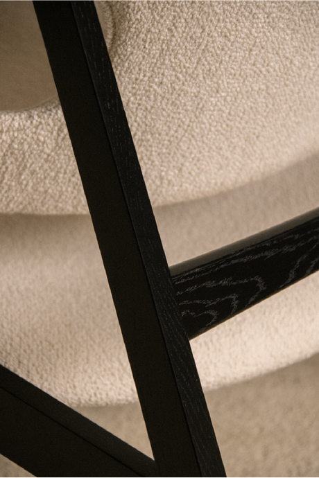 Black Oak Knitting Lounge Chair | Audo Copenhagen | Oroa.com