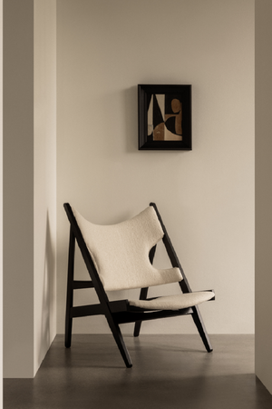Black Oak Knitting Lounge Chair | Audo Copenhagen | Oroa.com