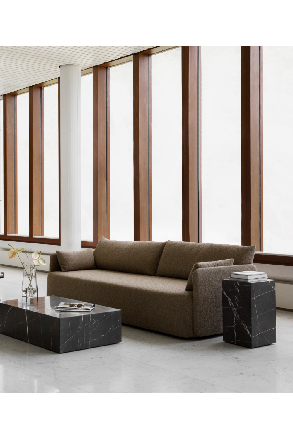 Modern Minimalist 3-Seater Sofa | Audo Copenhagen Offset | Oroa.com