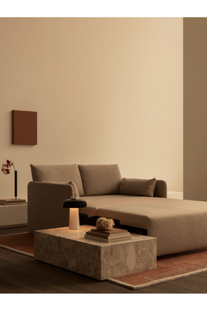 Modern Minimalist 2-Seater Sofa Bed | Audo Copenhagen Offset | Oroa.com