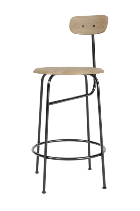Short-Back Oak Counter Chair | Audo Copenhagen Afteroom | Oroa.com