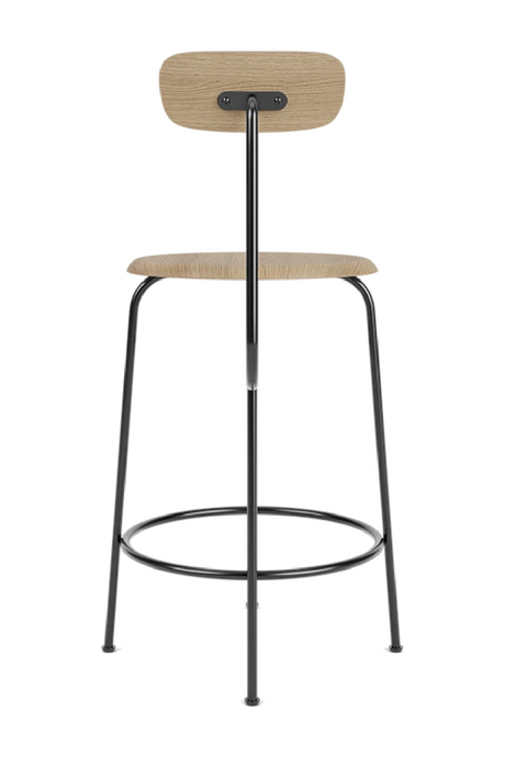 Short-Back Oak Counter Chair | Audo Copenhagen Afteroom | Oroa.com
