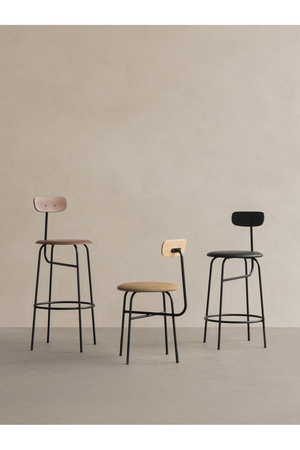 Short-Back Oak Counter Chair | Audo Copenhagen Afteroom | Oroa.com