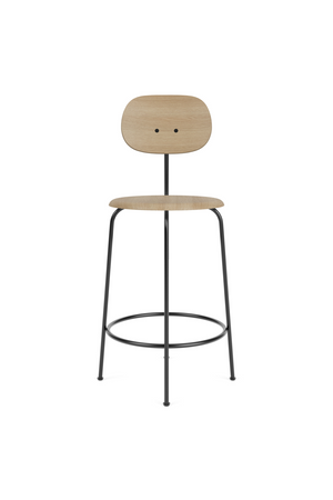 Oak Veneer Counter Chair | Audo Copenhagen Afteroom | Oroa.com