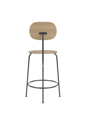 Oak Veneer Counter Chair | Audo Copenhagen Afteroom | Oroa.com
