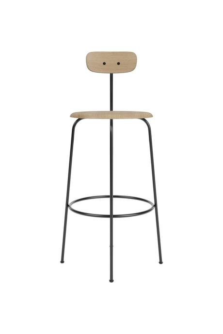 Wooden Veneer Bar Chair | Audo Copenhagen Afteroom | Oroa.com