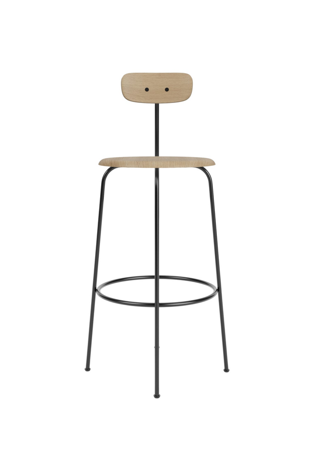 Wooden Veneer Bar Chair | Audo Copenhagen Afteroom | Oroa.com