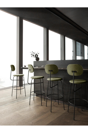 Minimalist Upholstered Bar Chair | Audo Copenhagen Afteroom | Oroa.com