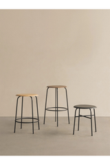 Wood Veneer Counter Stool | Audo Copenhagen Afteroom | Oroa.com