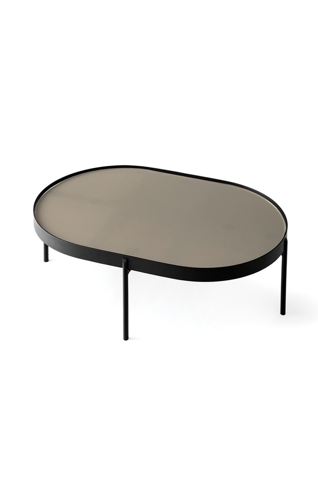 Oval Glass Coffee Table | Audo Copenhagen NoNo | Oroa.com