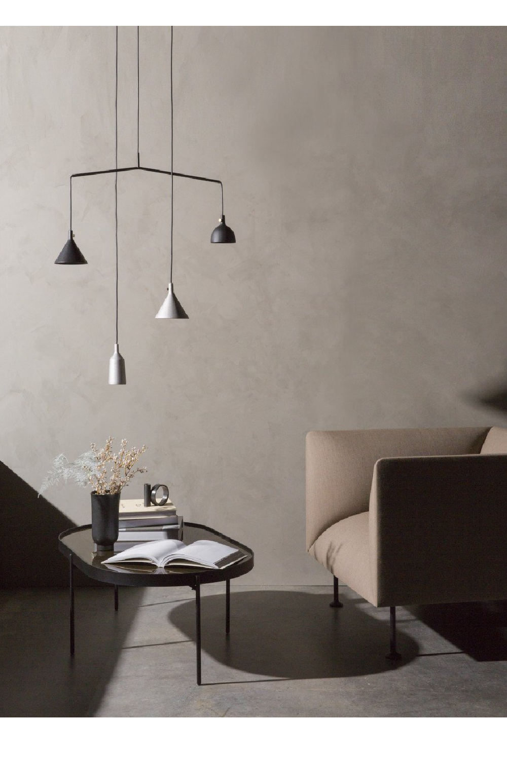 Oval Glass Coffee Table | Audo Copenhagen NoNo | Oroa.com