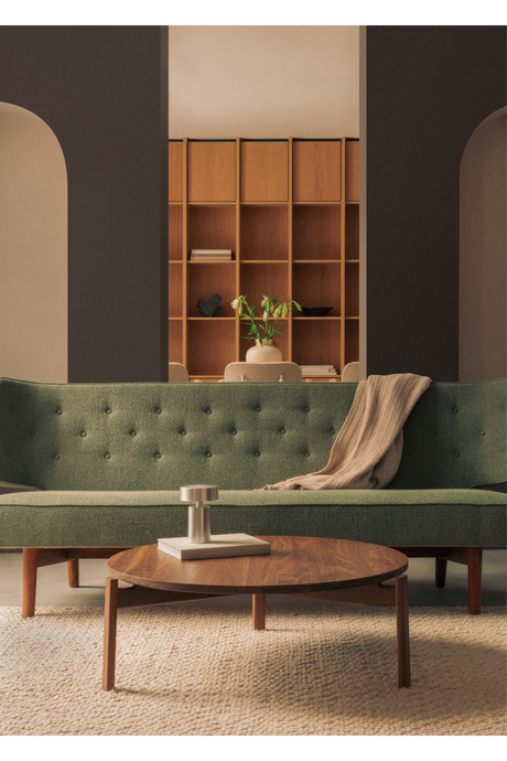 Round Wooden Lounge Table | Audo Copenhagen Passage | Oroa.com