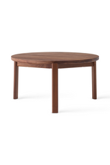 Round Wooden Lounge Table | Audo Copenhagen Passage | Oroa.com