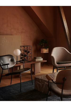 Minimalist Shell Lounge Chair | Audo Copenhagen Harbour | Oroa.com