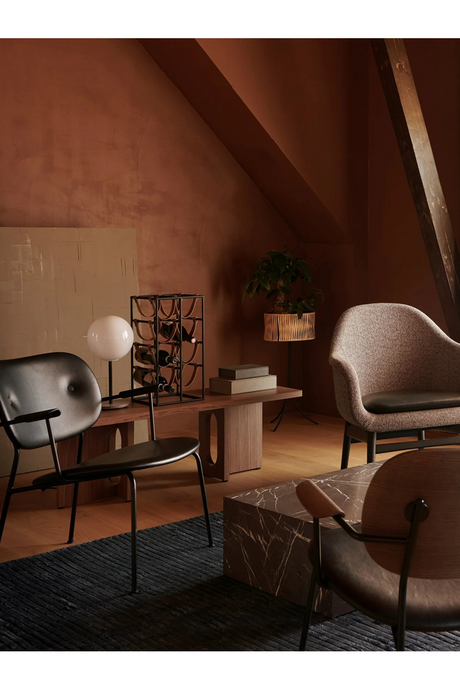 Minimalist Shell Lounge Chair | Audo Copenhagen Harbour | Oroa.com