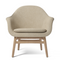 Minimalist Shell Lounge Chair | Audo Copenhagen Harbour | Oroa.com