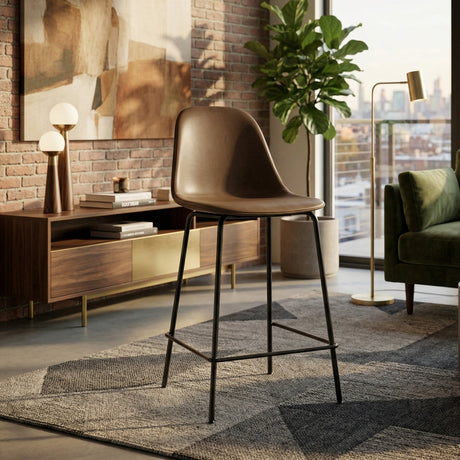 Upholstered Side Counter Chair | Audo Copenhagen Harbour