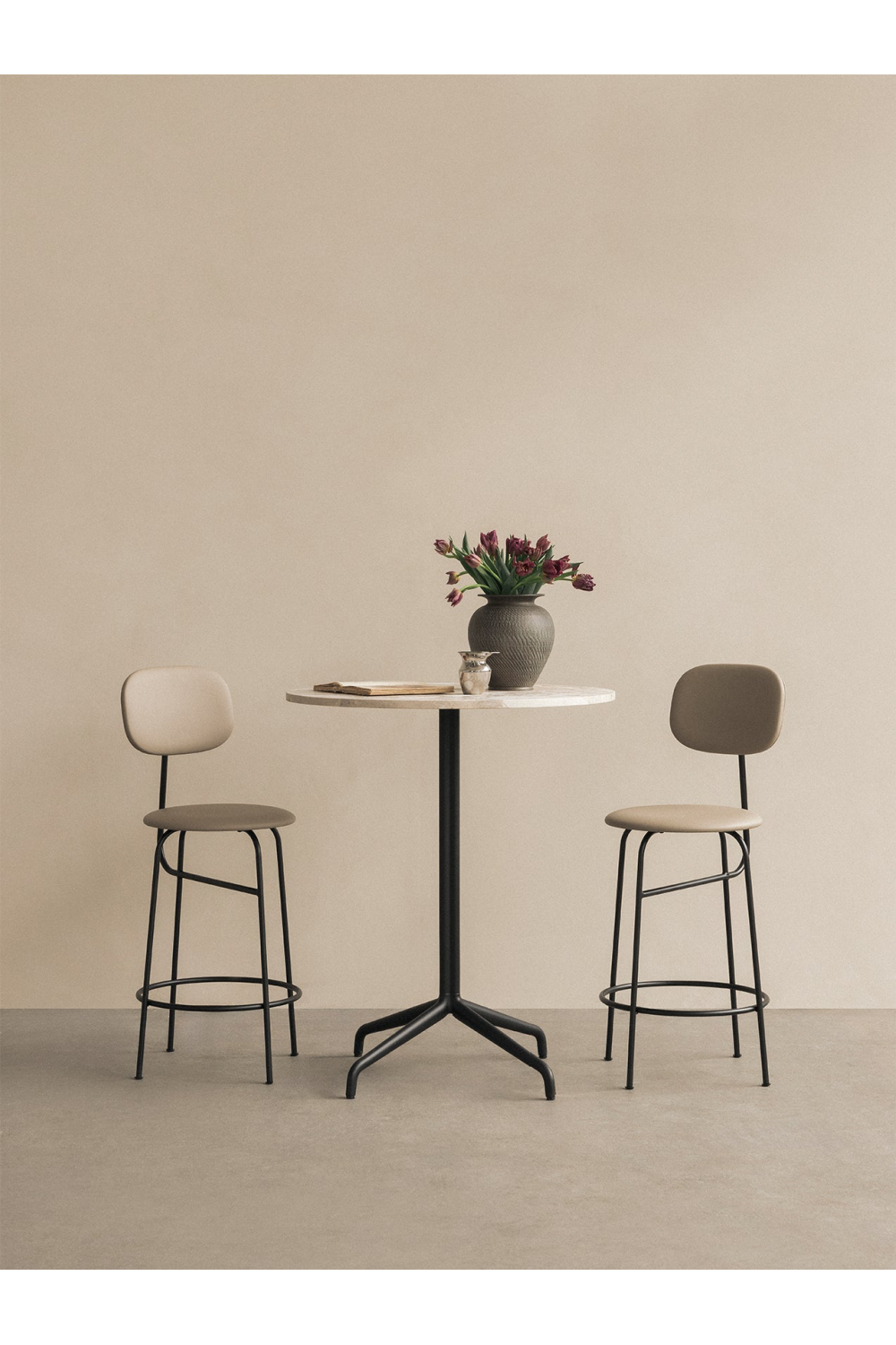 Star-Base Round Counter Table | Audo Copenhagen Harbour Column | Oroa.com