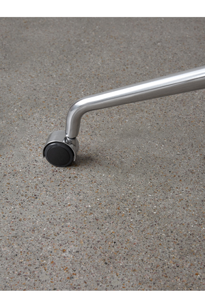 Chrome Casters Dining Chair | Audo Copenhagen Harbour | Oroa.com