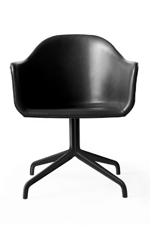 Black Swivel Dining Chair | Audo Copenhagen Harbour | Oroa.com