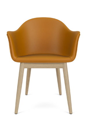 Wooden Base Upholstered Dining Chair | Audo Copenhagen Harbour | Oroa.com