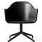 Black Swivel Dining Chair | Audo Copenhagen Harbour | Oroa.com
