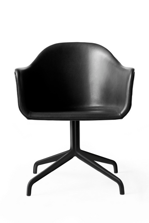 Black Swivel Dining Chair | Audo Copenhagen Harbour | Oroa.com