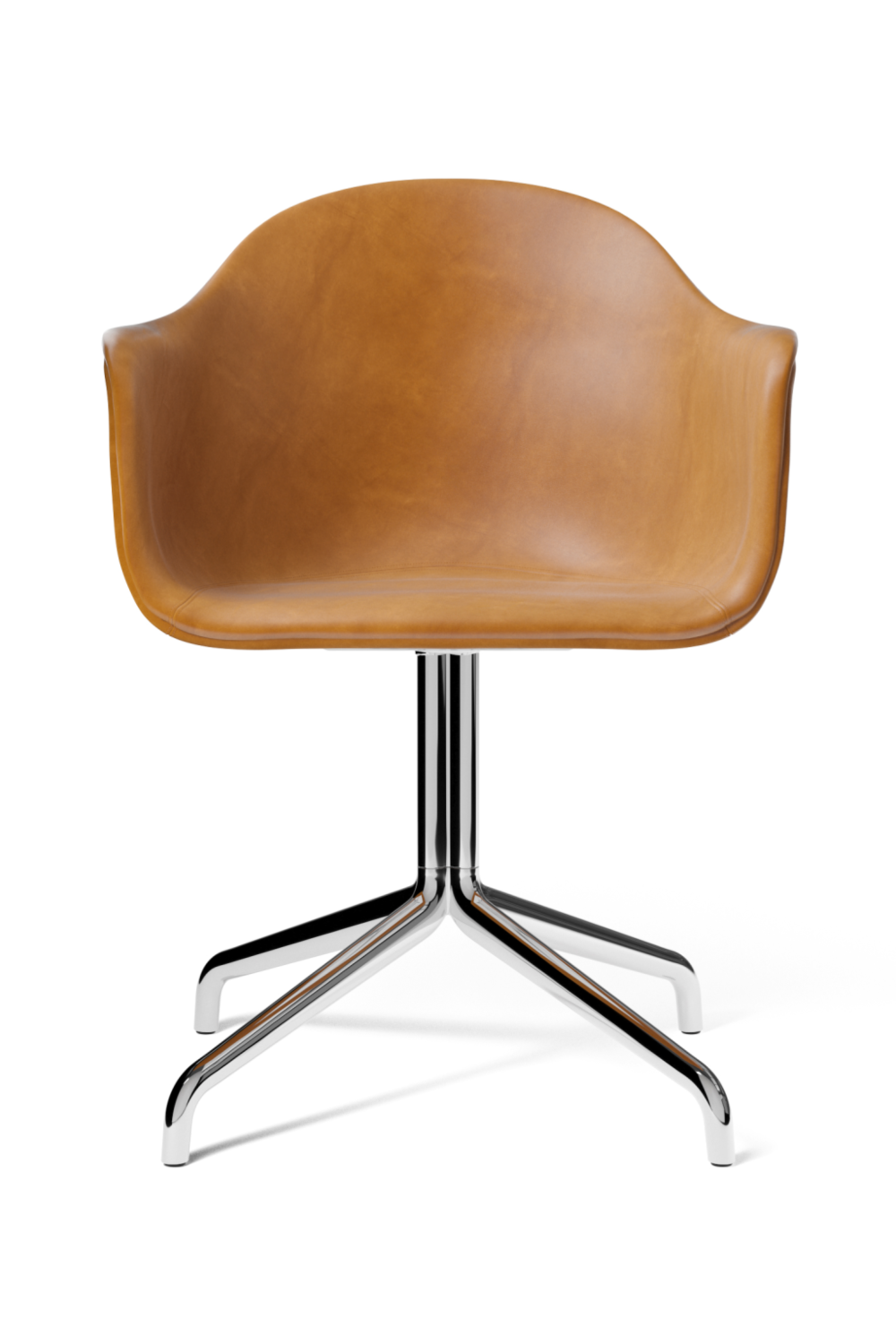 Chrome Swivel Dining Chair | Audo Copenhagen Harbour | Oroa.com