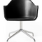 Chrome Swivel Dining Chair | Audo Copenhagen Harbour | Oroa.com
