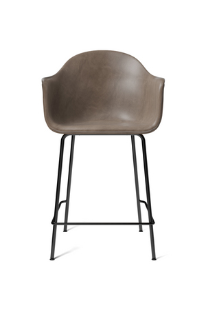 Upholstered Shell Counter Chair | Audo Copenhagen Harbour | Oroa.com