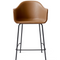 Upholstered Shell Counter Chair | Audo Copenhagen Harbour | Oroa.com