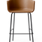 Upholstered Shell Bar Chair | Audo Copenhagen Harbour | Oroa.com